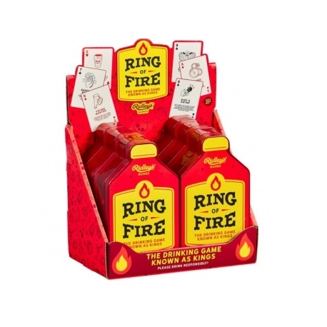 Ring of Fire Card Game CDU of 6 -EN
