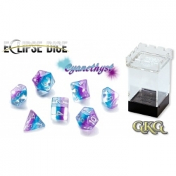 Eclipse Dice Cyanethyst (7 Dice Set)