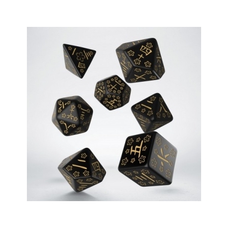 Japanese Dice Set - Deep Night Firefly (7)