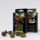 Halloween Pumpkin - Jack O'Lantern Dice Set (7 Dice)