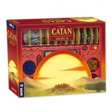 Board game Settlers of Catan 3D Edition by Devir