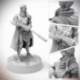 Starfinder Miniatures: Half-Elf Steward - EN