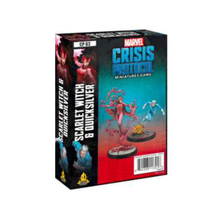 Marvel Crisis Protocol: Scarlet Witch & Quicksilver Character Pack - EN