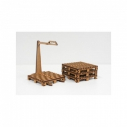 Bandua - 4 Pallets and Pallet Holder