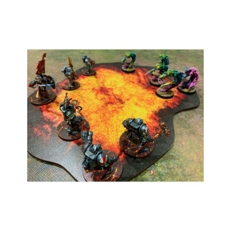 Bandua - 2D Terrain Lava Lake
