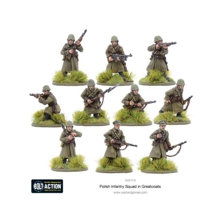 Polish Infantry Squad in Greatcoats