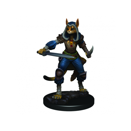 D&D Icons of the Realms Premium Figures: Female Tabaxi Rogue (6 Units)