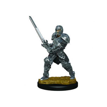 D&D Icons of the Realms Premium Figures: Male Human Fighter (6 Units)
