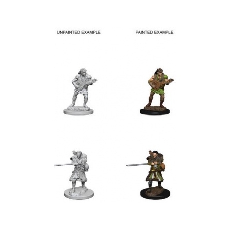 D&D Nolzur's Marvelous Miniatures - Human Male Bard (6 Units)