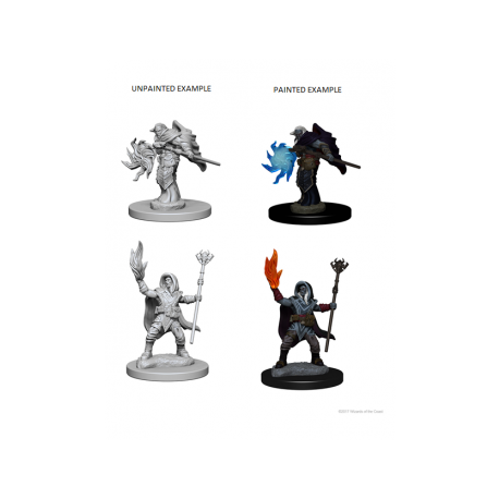 D&D Nolzur's Marvelous Miniatures - Elf Male Wizard (6 Units)