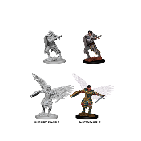 D&D Nolzur's Marvelous Miniatures: Male Aasimar Fighter (6 Units)