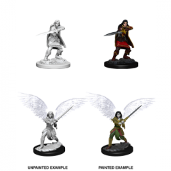 D&D Nolzur's Marvelous Miniatures: Female Aasimar Fighter (6 Units)