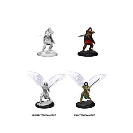 D&D Nolzur's Marvelous Miniatures: Female Aasimar Fighter (6 Units)