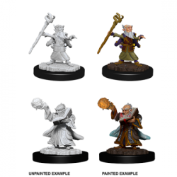 D&D Nolzur's Marvelous Miniatures: Male Gnome Wizard (6 Units)