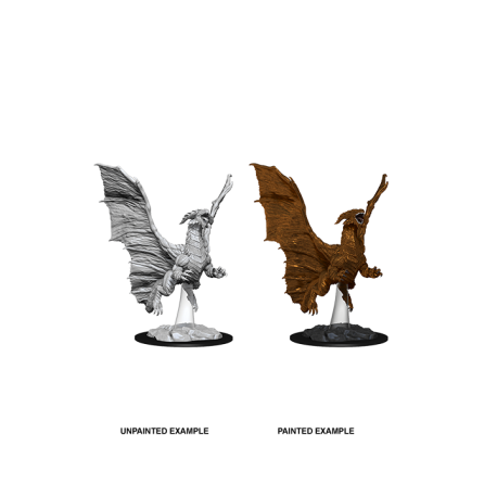 D&D Nolzur's Marvelous Miniatures - Young Copper Dragon (6 Units)