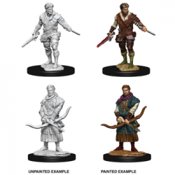 D&D Nolzur's Marvelous Miniatures - Male Human Rogue (6 Units)