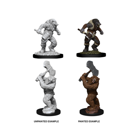 D&D Nolzur's Marvelous Miniatures - Wereboar & Werebear (6 Units)
