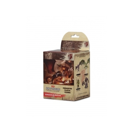 Dungeons & Dragons - Tyranny of Dragons: Fantasy Miniatures: Set 1 - Standard Brick (8 Booster) - EN