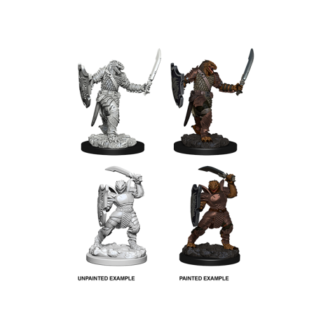 D&D Nolzur's Marvelous Miniatures - Dragonborn Female Paladin (6 Units)