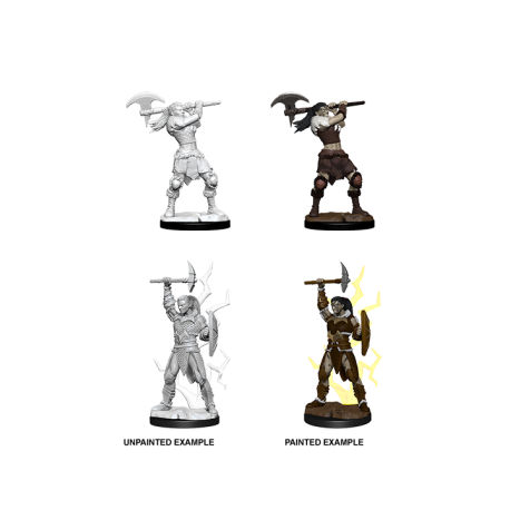 D&D Nolzur's Marvelous Miniatures - Female Goliath Barbarian (6 Units)