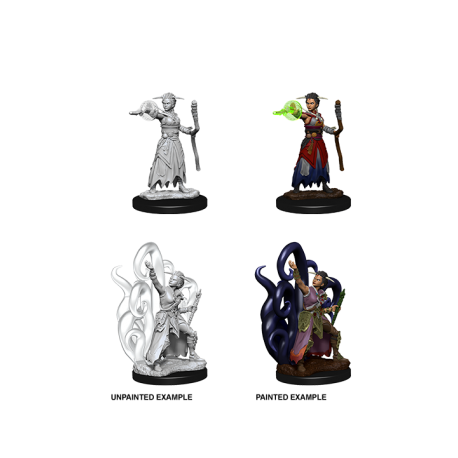 D&D Nolzur's Marvelous Miniatures - Female Human Warlock (6 Units)