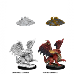 D&D Nolzur's Marvelous Miniatures - Red Dragon Wyrmling (6 Units)