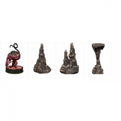 D&D Icons of the Realms: Volo & Mordenkainen's Foes Premium Set - Elder Brain & Stalagmites