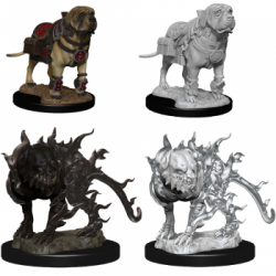 D&D Nolzur's Marvelous Miniatures - Mastif & Shadow Mastif (6 Units)
