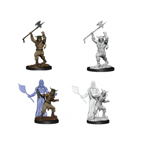 D&D Nolzur's Marvelous Miniatures - Male Human Barbarian (6 Units)