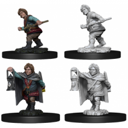 D&D Nolzur's Marvelous Miniatures - Male Halfling Rogue (6 Units)