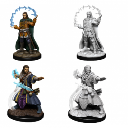 D&D Nolzur's Marvelous Miniatures - Male Human Wizard (6 Units)