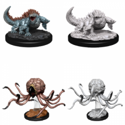 D&D Nolzur's Marvelous Miniatures - Grell & Basilisk (6 Units)