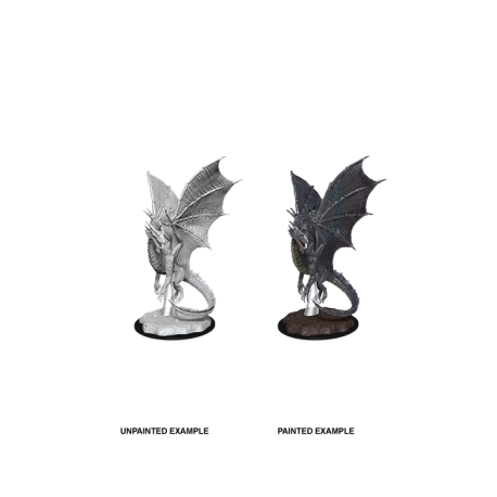 D&D Nolzur's Marvelous Miniatures - Young Silver Dragon