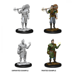 D&D Nolzur's Marvelous Miniatures - Male Half-Elf Bard (6 Units)