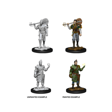 D&D Nolzur's Marvelous Miniatures - Male Half-Elf Bard (6 Units)
