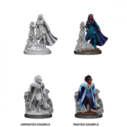 D&D Nolzur's Marvelous Miniatures - Female Tiefling Sorcerer (6 Units)
