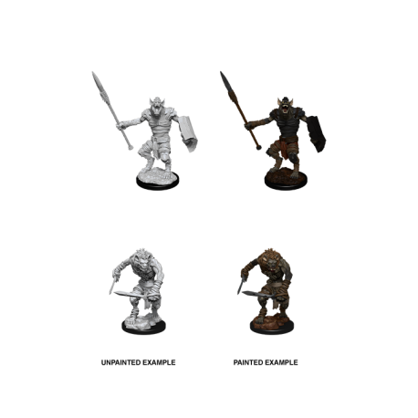 D&D Nolzur's Marvelous Miniatures - Gnoll & Gnoll Flesh Gnawer (6 Units)