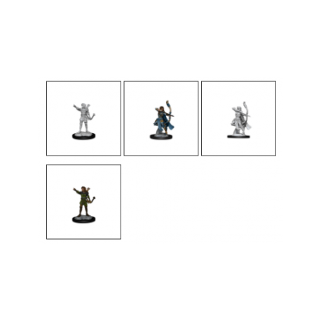 D&D Nolzur's Marvelous Miniatures - Elf Ranger Female (6 Units)