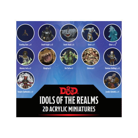 D&D Idols of the Realms: Boneyard: 2D Set 1 - EN