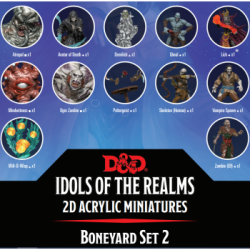D&D Idols of the Realms: Boneyard: 2D Set 2 - EN