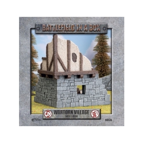 Battlefield In A Box - Wartorn Village - Small Ruin