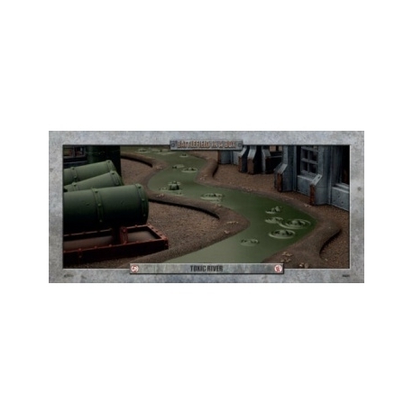 Battlefield In A Box - Toxic River (6ft) - 30mm