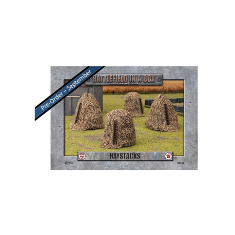 Battlefield in a Box - Haystacks (x4)