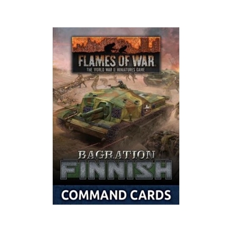 Flames Of War - Bagration: Finnish Command Card Pack (23x Cards) - EN