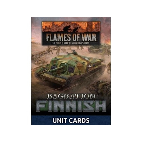 Flames Of War - Bagration: Finnish Unit Card Pack (30x Cards) - EN