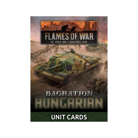 Flames Of War - Bagration: Hungarian Unit Card Pack (37x Cards) - EN