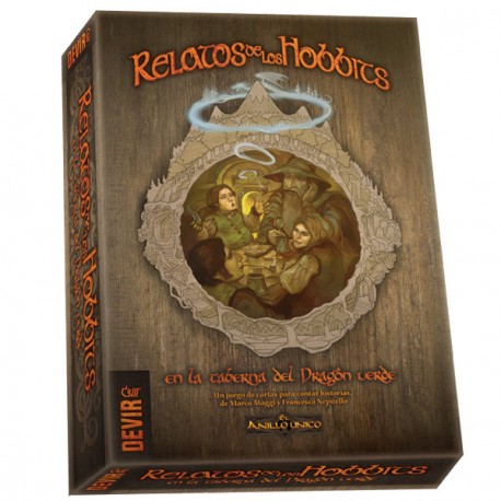 STORIES OF THE HOBBIT box content, where Players are hobbits, who tell stories