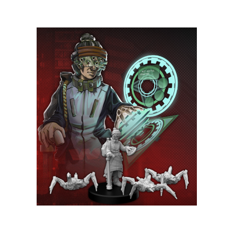 MFF - Wall Crawlers (Netrunner & 3 CRaB Drones)