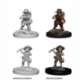 Pathfinder Battles Deep Cuts Unpainted Miniatures - Male Halfling Rogue (6 Units)