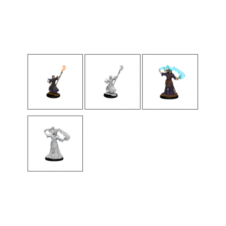Pathfinder Battles Deep Cuts - Male Human Sorcerer (6 units)